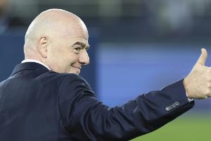 Infantino erneut zum FIFA-Präsidenten gewählt