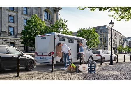 Außenansicht, VW T6.1, Packen