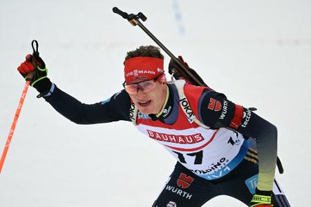 Biathlet Doll sprintet auf das Podest
