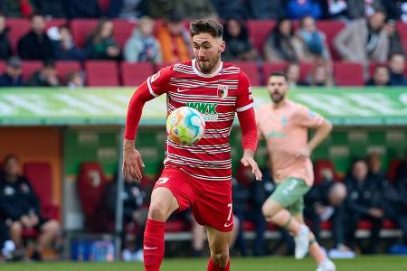 Dion Beljo (bis 46. Minute) - Note: 4,5 - Leitete den Einwurf von Robert Gumny vor der frühen 1:0-Führung weiter. Bei Pavards Doppelpack machte er eine unglückliche Figur. Beim 1:2 ließ der FCA-Stürmer dem Franzosen zu viel Platz. Einen Klärversuch von Beljo drosch Pavard per Scherenschlag in die Maschen.