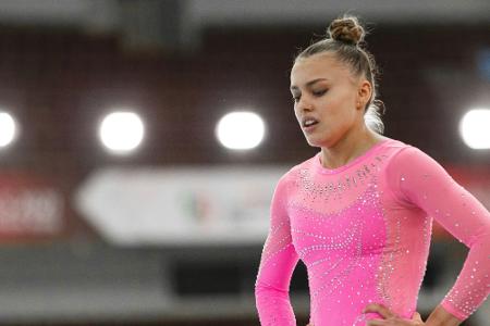 Malewski-Sturz vom Balken:Frauen-Riege beim DTB-Pokal Siebte