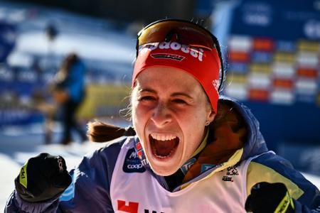 Deutsche Mixed-Staffel läuft in Falun aufs Podest