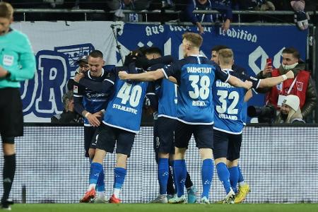 Spitzenreiter Darmstadt beendet Ergebniskrise