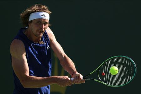 Indian Wells: Zverev müht sich ins Achtelfinale