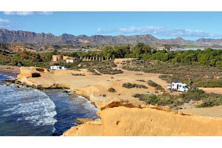 Herbschoene Costa Calida in Spaniens Suedosten. 