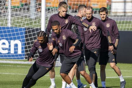 DFB-Team trainiert vor 3500 Fans