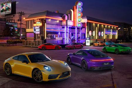 Porsche 911 Carrera GTS 30 Years Porsche Thailand Edition (2023) Monday Signalyellow