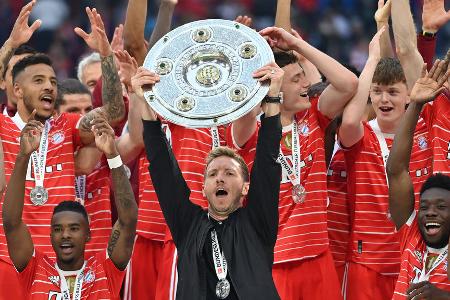 Platz 3: Julian Nagelsmann | 2,19 Punkte pro Spiel - 59 Spiele | 129 Punkte | (2021 - 03/2023)