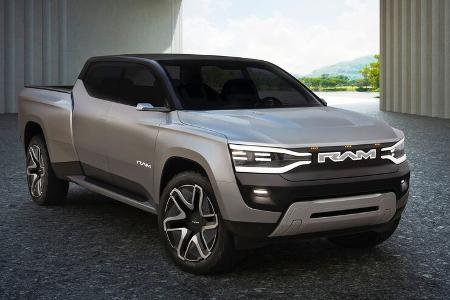 RAM 1500 Revolution BEV Concept Car Elektro Pickup