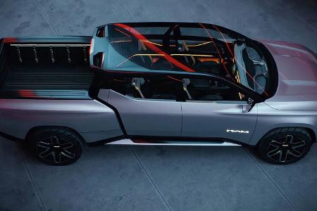 RAM 1500 Revolution BEV Concept Car Elektro Pickup