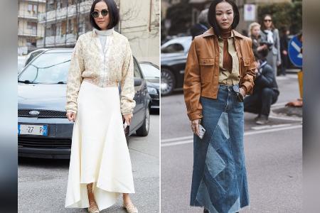 Zeit für Maxiröcke: So ersetzen wir die Jeans im Frühjahr 2023