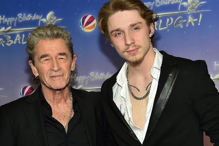 Seltener Familienauftritt: Peter Maffay mit Sohn Yaris in Berlin