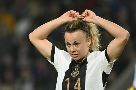 DFB-Frauen: Lattwein fällt mit Schlüsselbeinbruch aus