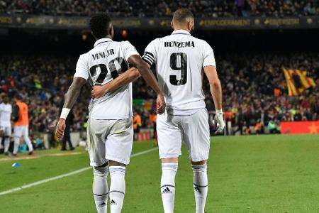 Real Madrid nach 4:0 gegen Barca im Pokalfinale