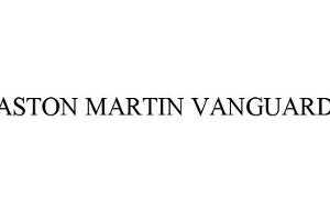 Aston Martin Vanguard Schriftzug Emblem