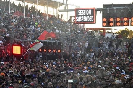 Untersuchung nach Sturm der Rennstrecke in Melbourne