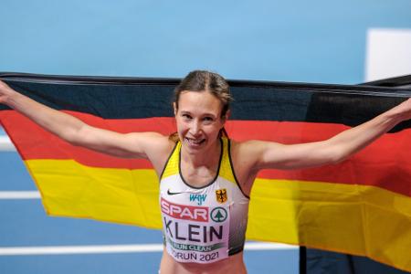 Hallen-Europameisterin Klein ist 