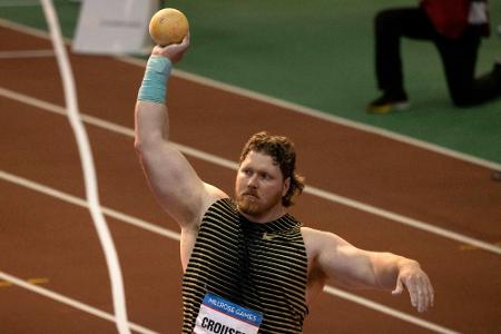 Kugelstoßen: Weltrekord von Crouser nicht anerkannt