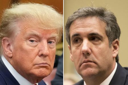 Donald Trump verklagt Ex-Anwalt Michael Cohen auf 500 Millionen Dollar