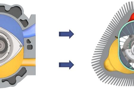 Wankelprinzip Liquid Piston XTS-210
