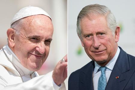 Papst schenkt König Charles III. Splitter vom Heiligen Kreuz