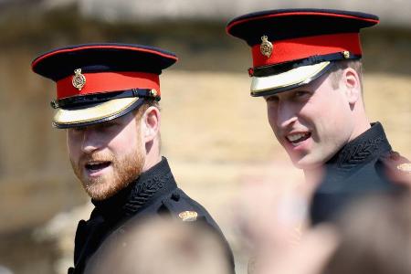 Beziehung von Prinz William und Prinz Harry weiterhin 