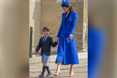 Zum 5. Geburtstag: Mama Kate kutschiert Prinz Louis im Schubkarren