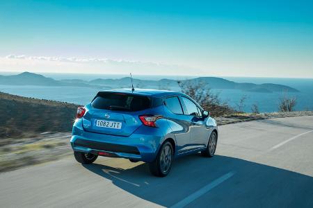 Nissan Micra - Kleinwagen - Fahrbericht - Power Blue