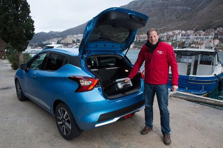 Nissan Micra - Kleinwagen - Fahrbericht - Power Blue