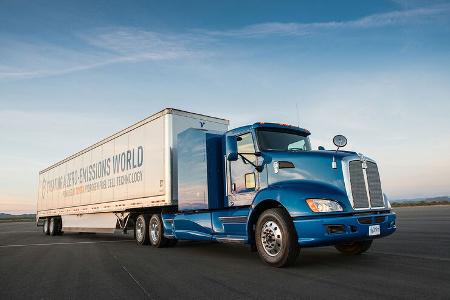 Toyota Project Portal Brennstoffzellen Truck Lkw