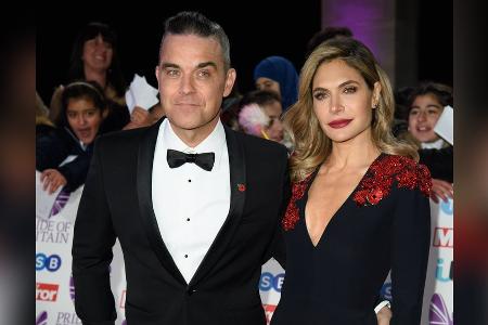 Robbie Williams und Ayda Field sind glücklich auch ohne Sex