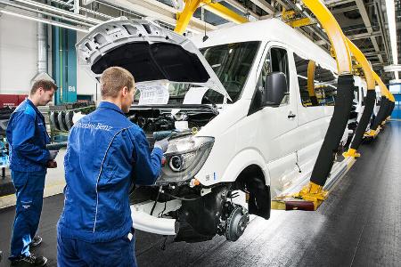 Mercedes Sprinter Generationen 1955 bis 2019