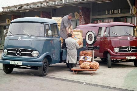 Mercedes Sprinter Generationen 1955 bis 2019