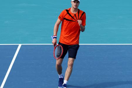 Tennis: Otte und Hanfmann in Madrid weiter