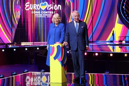 Eurovision Song Contest 2023: König Charles III. enthüllt Bühnenbild