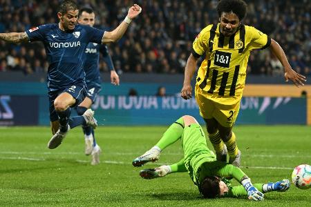 BVB stolpert als Tabellenführer - nur 1:1 in Bochum