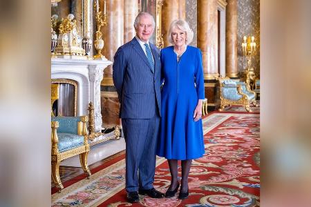 Countdown zur Krönung: Palast zeigt neues Bild von Charles und Camilla