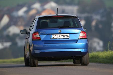 Skoda Fabia 1.2 TSI DSG, Heckansicht