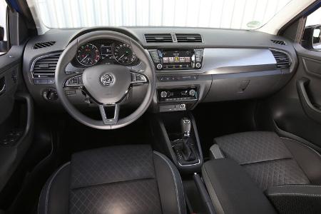 Skoda Fabia 1.2 TSI DSG, Cockpit