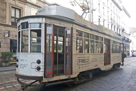 Roadsurfer Mailand Straßenbahn