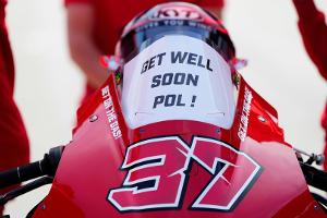 Espargaro spricht wieder: "Acht Brüche in meinem Körper"