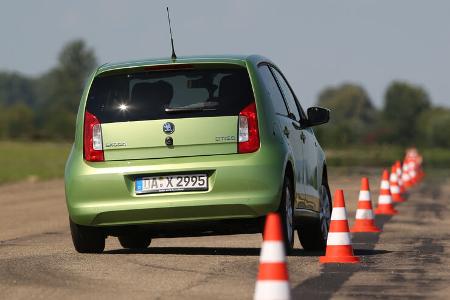 Skoda Citigo 1.0 Elegance, Heckansicht