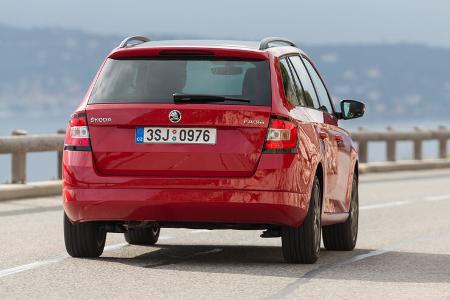 Skoda Fabia Combi, Heckansicht