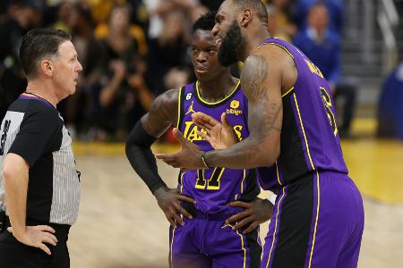 Ausgleich im Viertelfinale: Schröder verliert mit Lakers klar