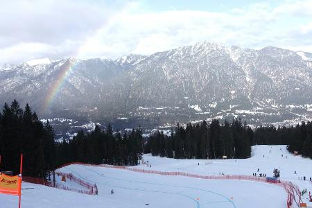 Ski Alpin: Vier Weltcup-Rennen in Garmisch-Partenkirchen