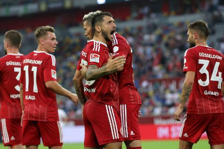 2. Liga: Düsseldorf wahrt Aufstiegschancen