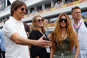 Tom Cruise und Shakira beim Formel-1-Grand-Prix in Miami