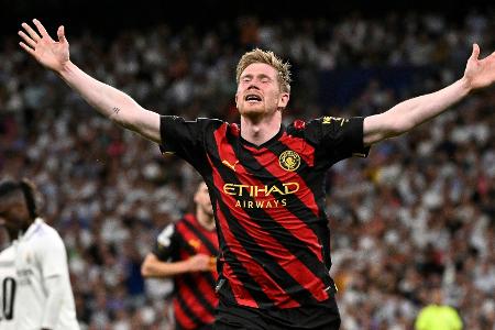 1:1 im Duell der Giganten: De Bruyne lässt Guardiola jubeln