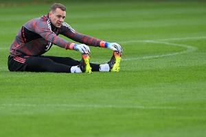 Neuer zurück auf dem Trainingsplatz