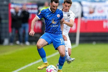 Rostock nah am Klassenerhalt - Sandhausens Chancen schwinden